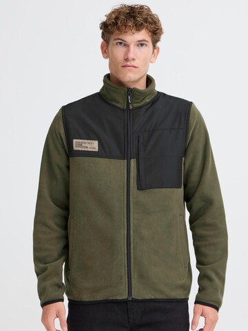 Giacca di pile 'Mas' di BLEND in verde: frontale