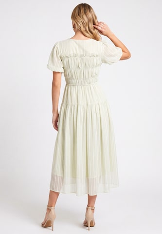 Robe faina en vert