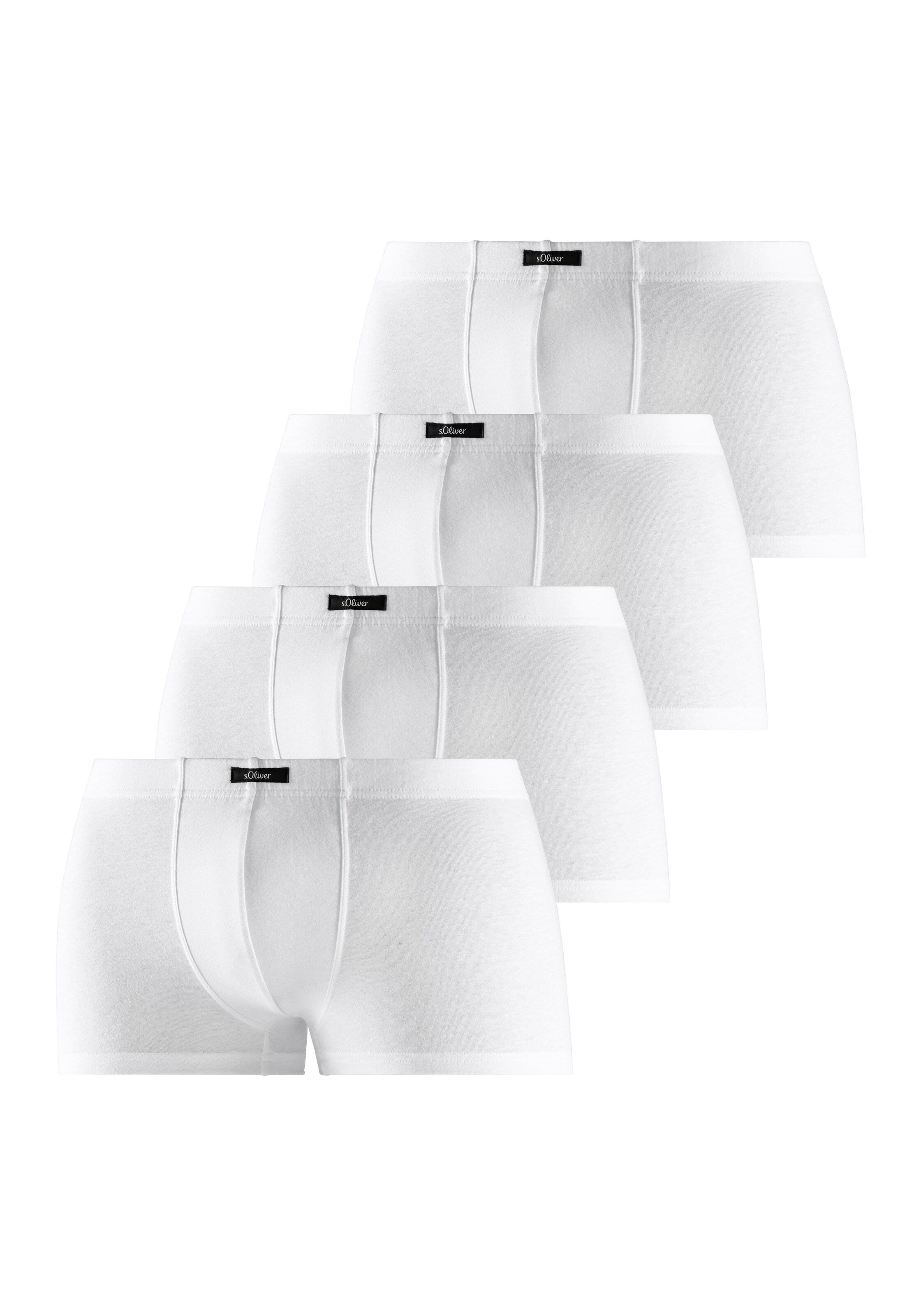 Boxer di s.Oliver in bianco: frontale