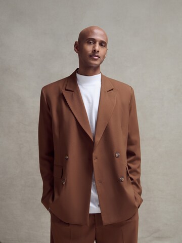 ABOJ ADEJ Regular fit Blazer 'Tadesse' in Brown: front