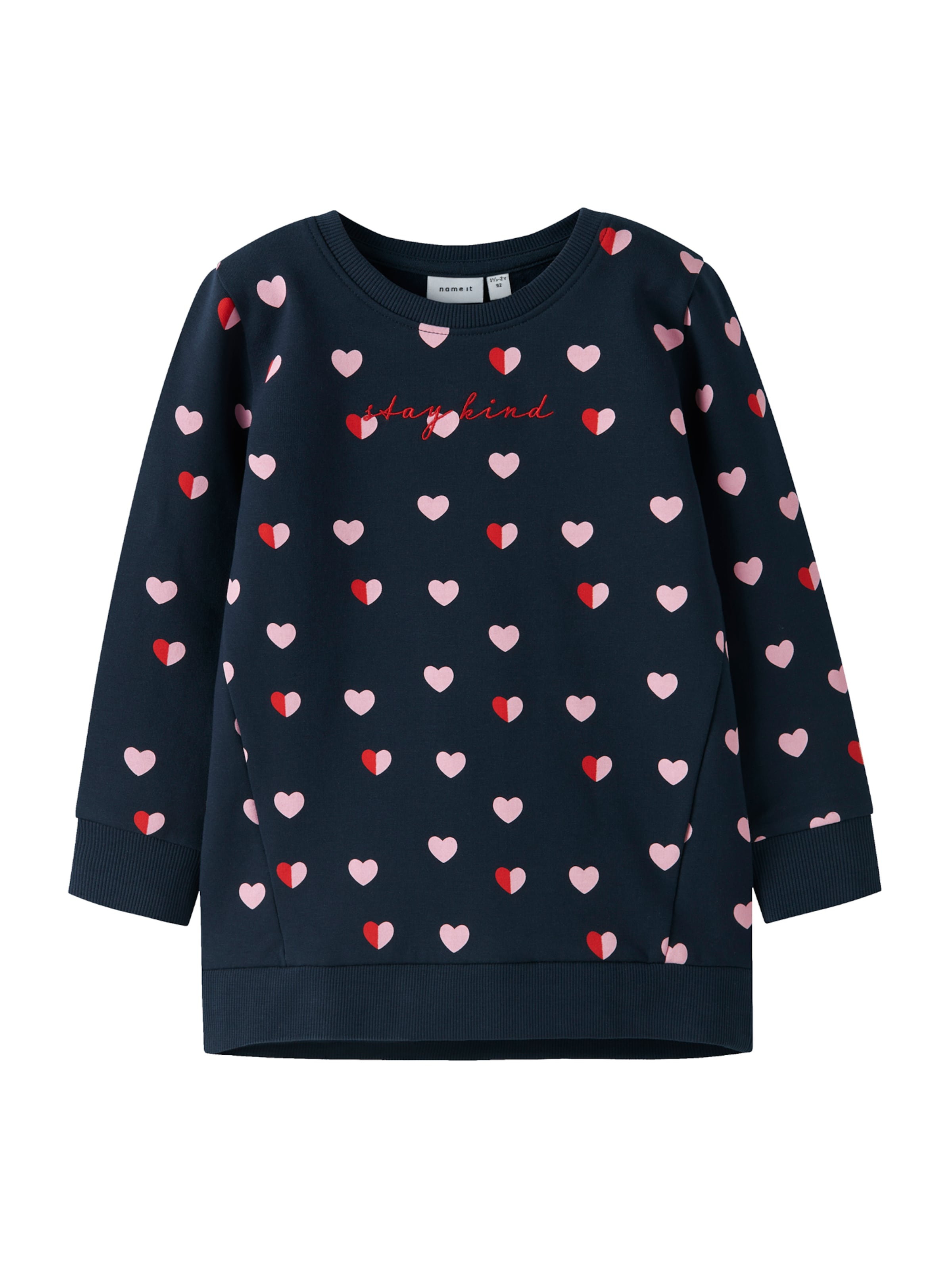 NAME IT Sweatshirt 'NMFLIA' i blå: forside