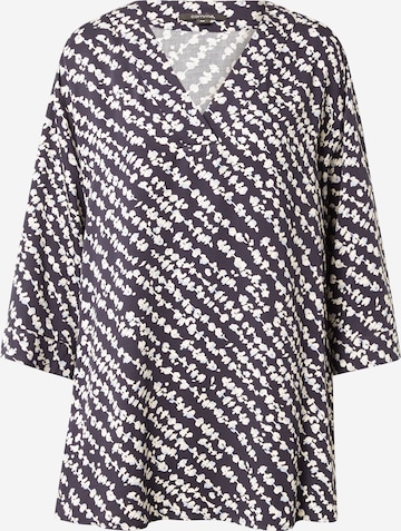 COMMA Blouse in Blauw: voorkant