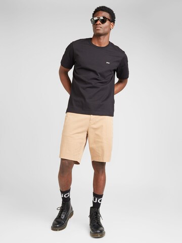 BOSS Regular Shorts in Beige