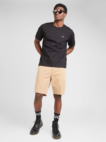 BOSS Black Regular Shorts in Beige