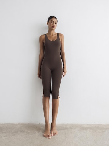 MyLibi Sports bodysuit 'Mia' in Brown