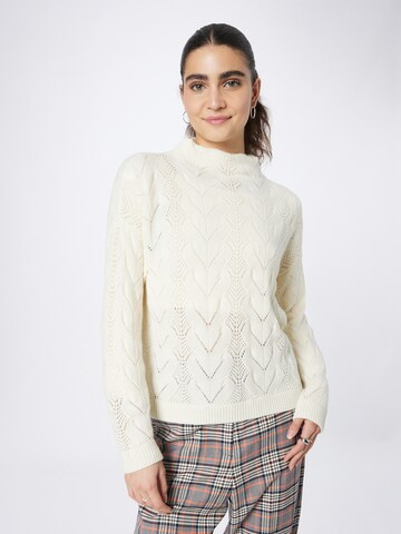 UNITED COLORS OF BENETTON Sweater in Beige: front