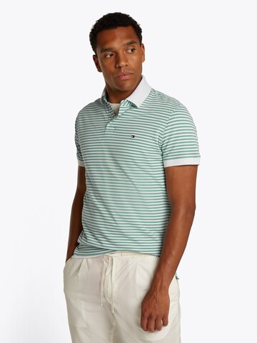 TOMMY HILFIGER Shirt 'CORE 1985' in Green: front