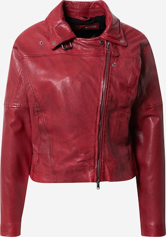 FREAKY NATIONPrijelazna jakna 'Lieke' - crvena boja: prednji dio