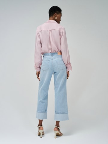 Salsa Jeans Wide leg Jeans 'Faith' in Blauw
