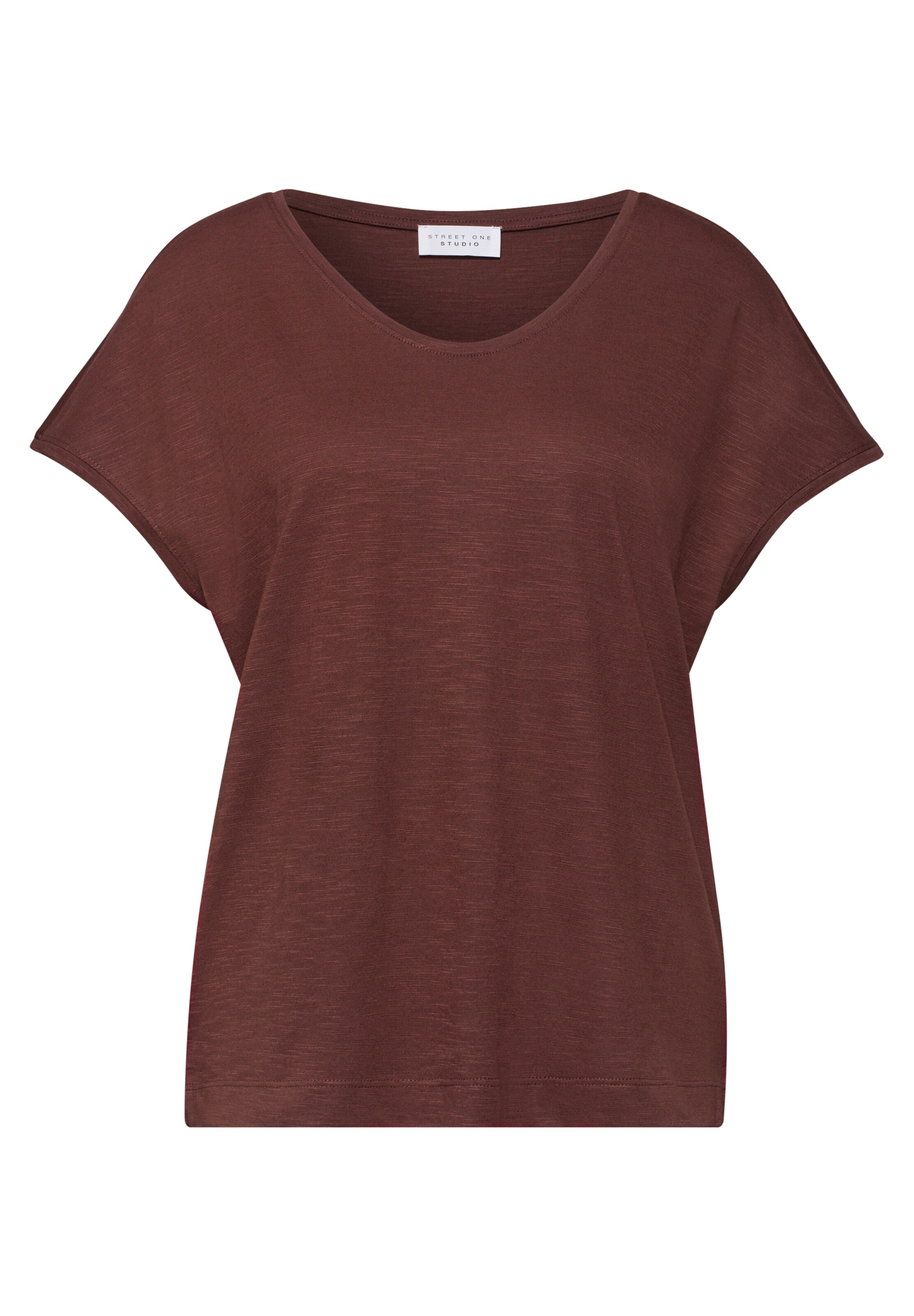 Street One Studio Shirt in Brown: front