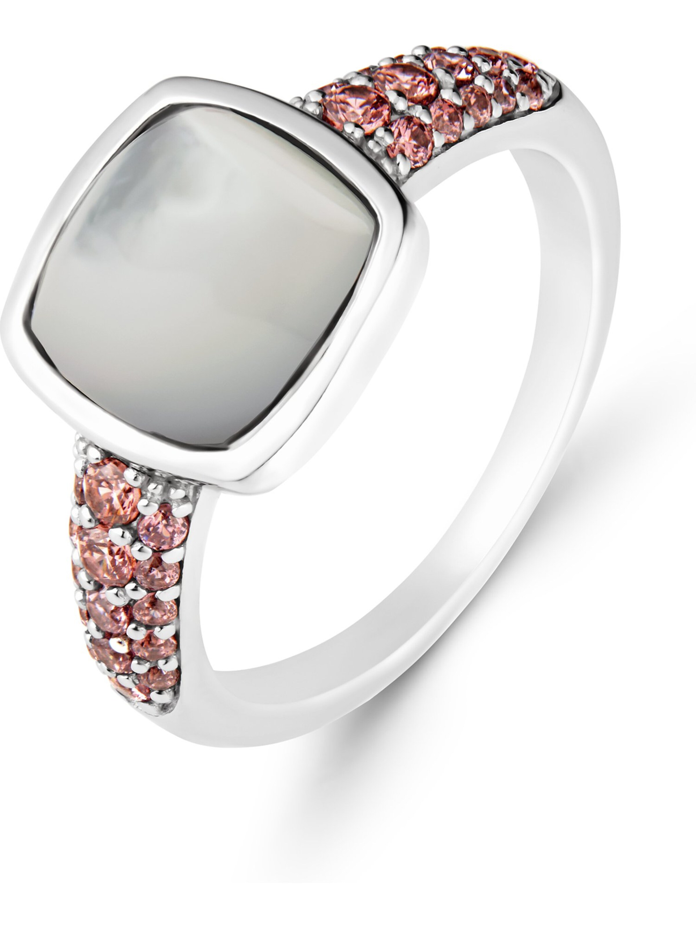 CHRIST Ring in Silber: Vorderseite