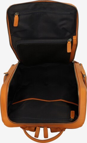 LEONHARD HEYDEN Rucksack 'Ottawa 6874' in Braun