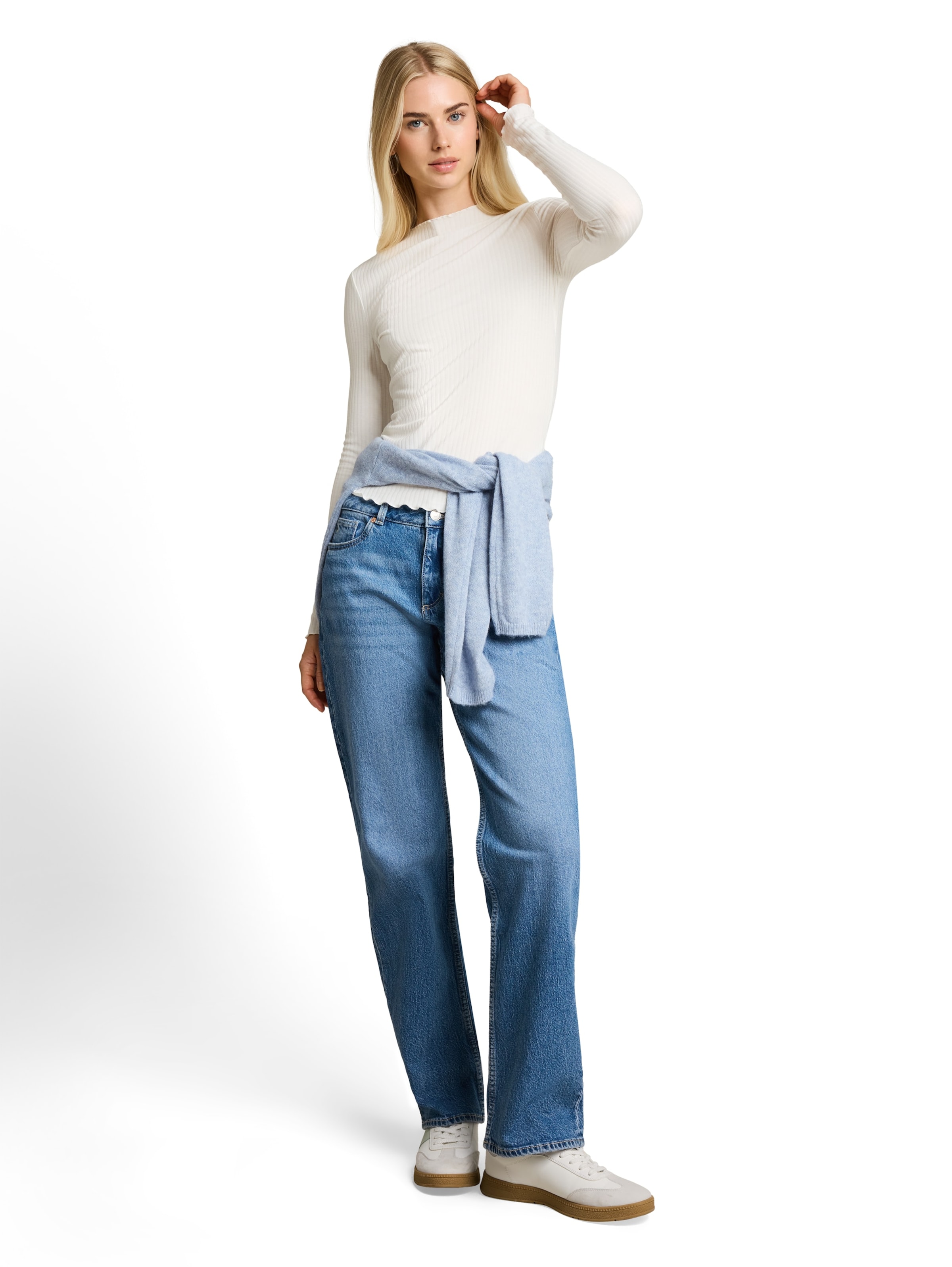 TOM TAILOR DENIM - Camiseta en blanco