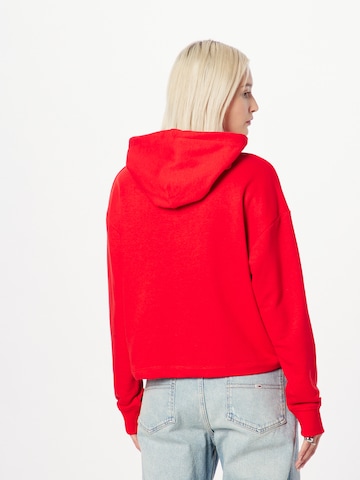 Tommy Jeans Sweatshirt i rød