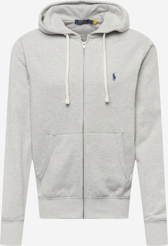 Polo Ralph Lauren Sweatjacke in Grau: predná strana