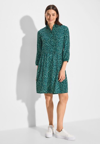 CECIL Blusenkleid in Grün