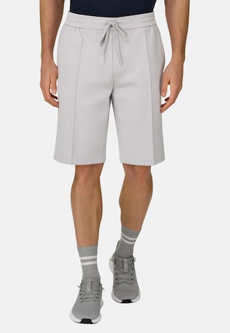 Boggi Milano Slimfit Shorts 'B Tech' in Weiß: Vorderseite