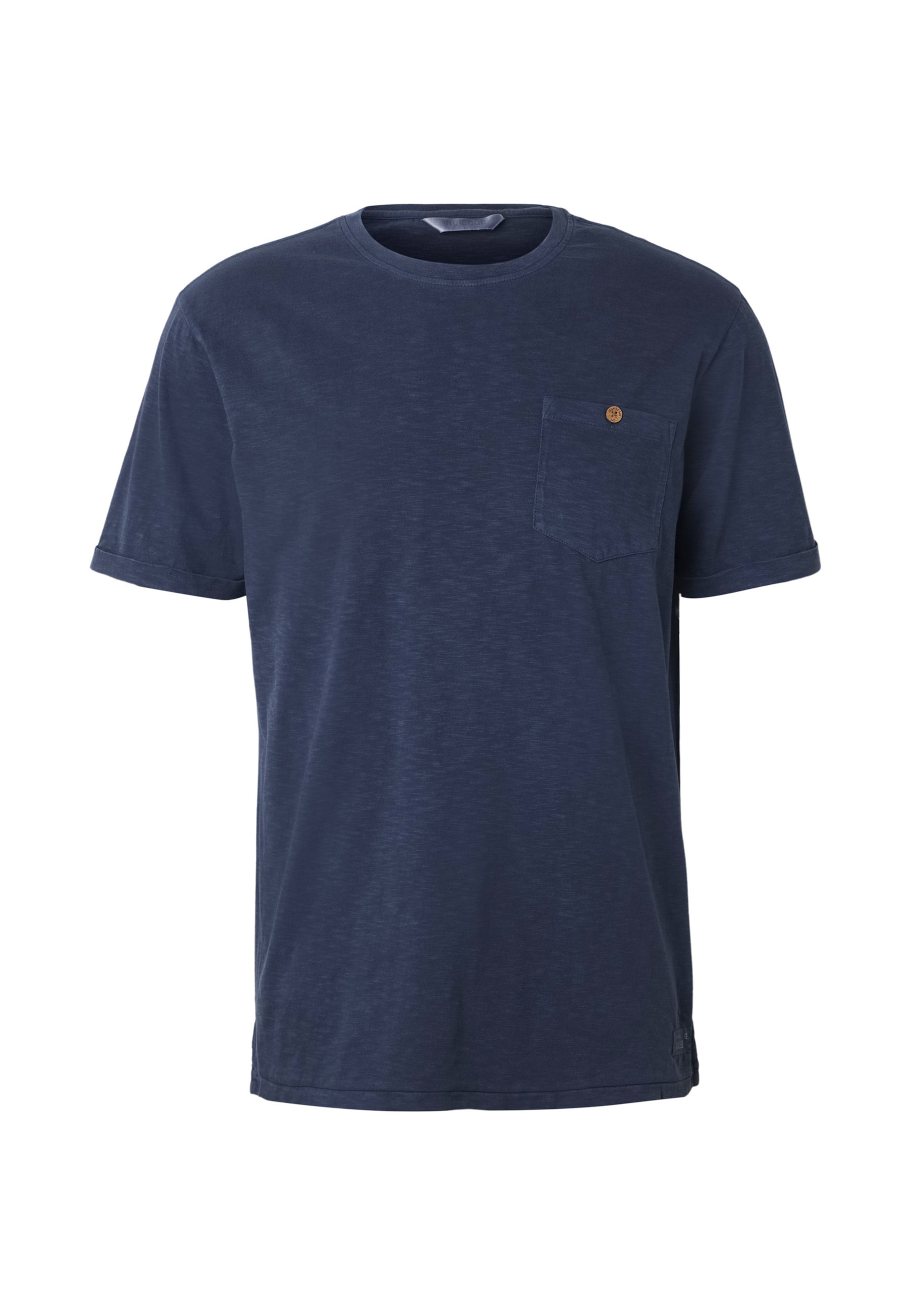 INDICODE JEANS Póló 'Ushi' - kék: elől