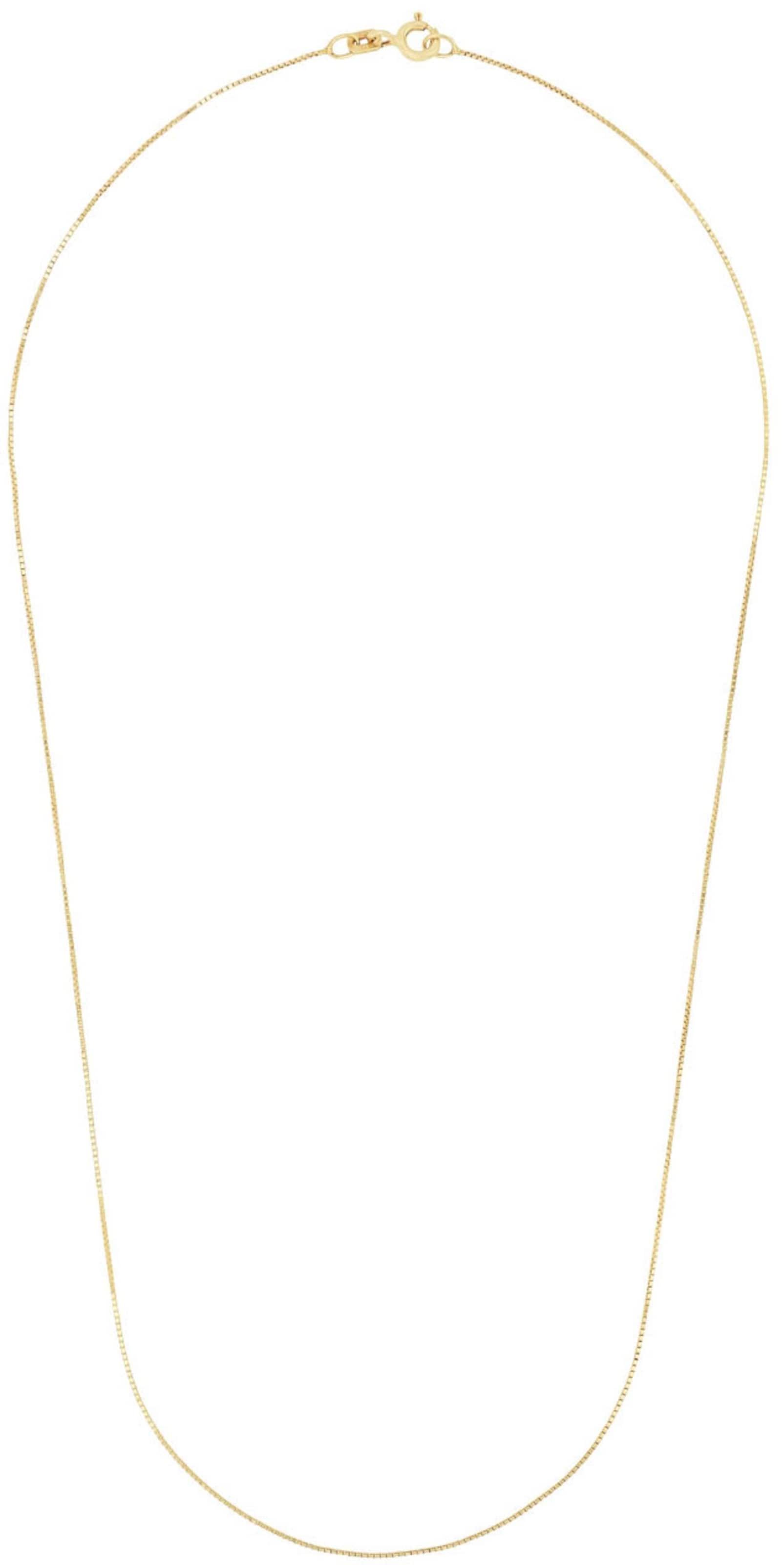 AMOR Kette in Gold: Vorderseite