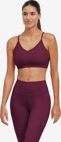 FALKE Medium Support Sport-BH in Rot: Vorderseite
