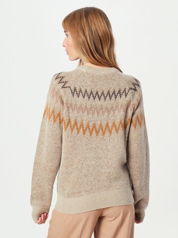 SAINT TROPEZ Pullover  'Palma' in Beige