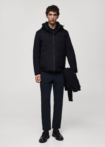 MANGO MAN Between-Season Jacket 'Didier' in Blue