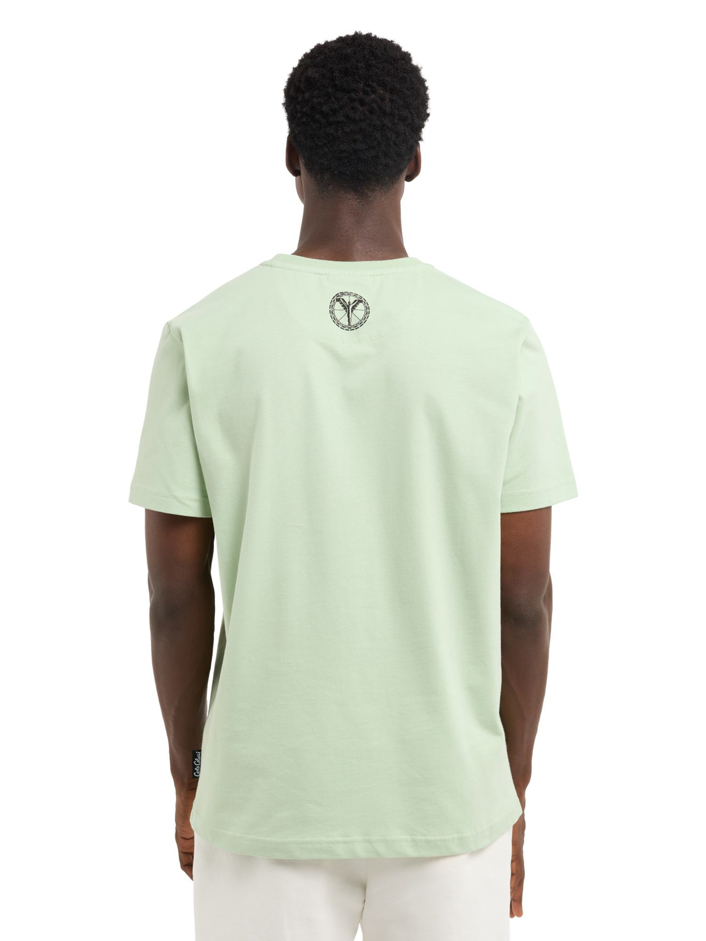 T-Shirt ' De Salvador ' Carlo Colucci en vert