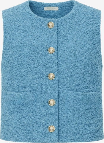 SASSYCLASSY Weste in Blau: Vorderseite
