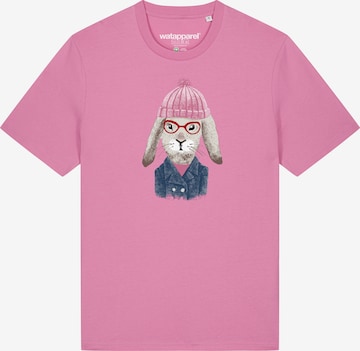 Watapparel Shirt 'Hase' in Pink: front