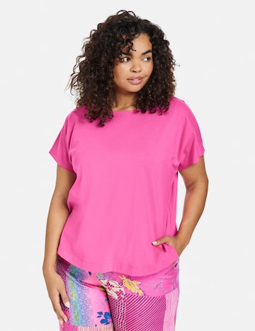 SAMOON Koszulka w kolorze różowy: przód
