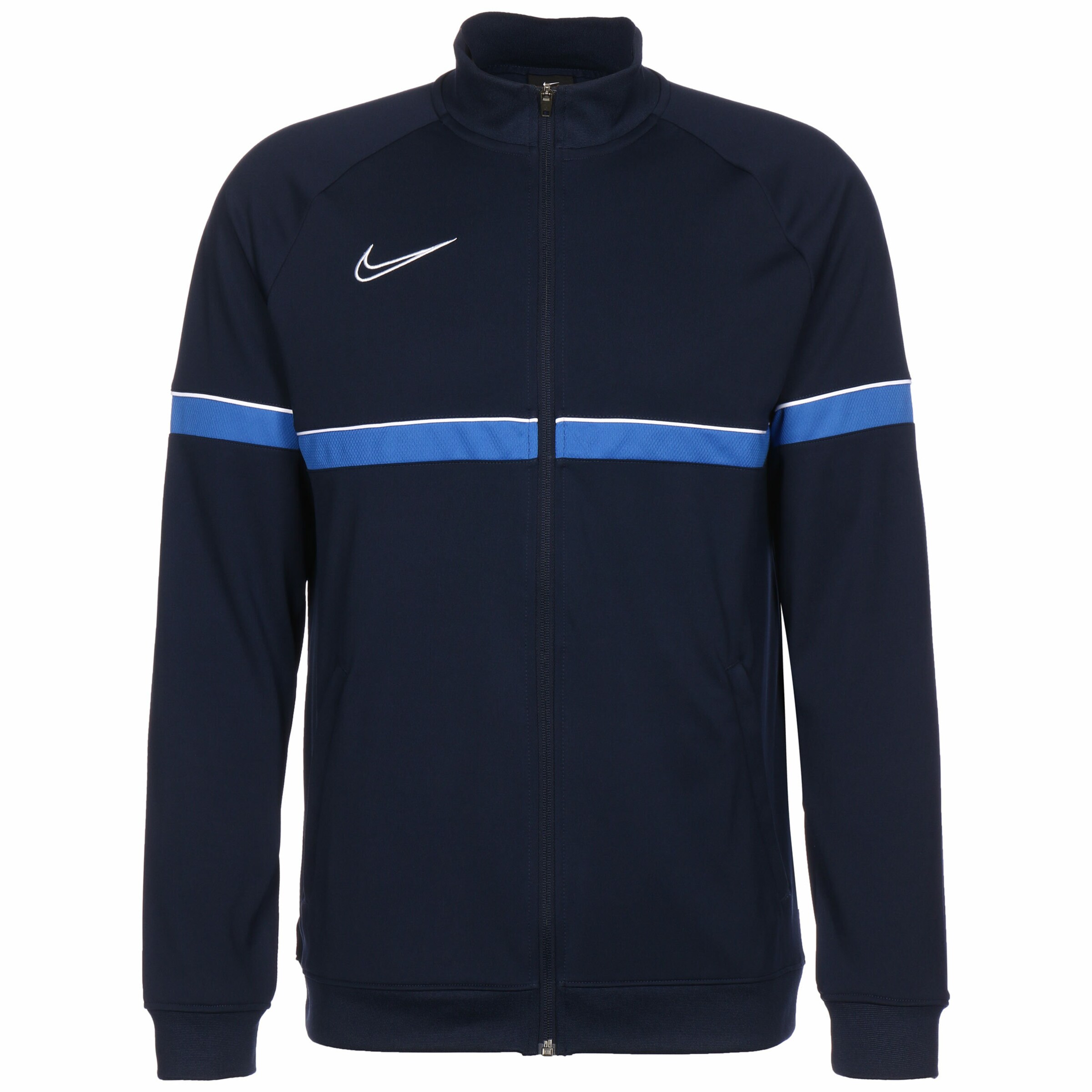 NIKE Trainingsjacke 'Academy 21' in Blau: Vorderseite