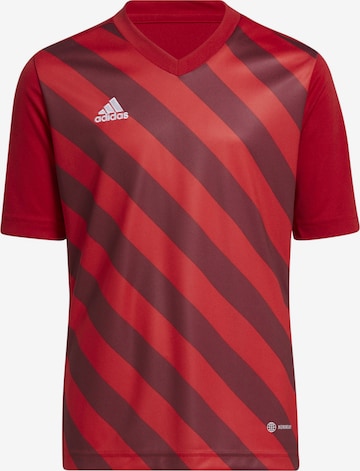 T-Shirt fonctionnel 'Entrada 22' ADIDAS PERFORMANCE en rouge : devant