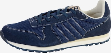 Bensimon Athletic lace-up shoe in Blue: front