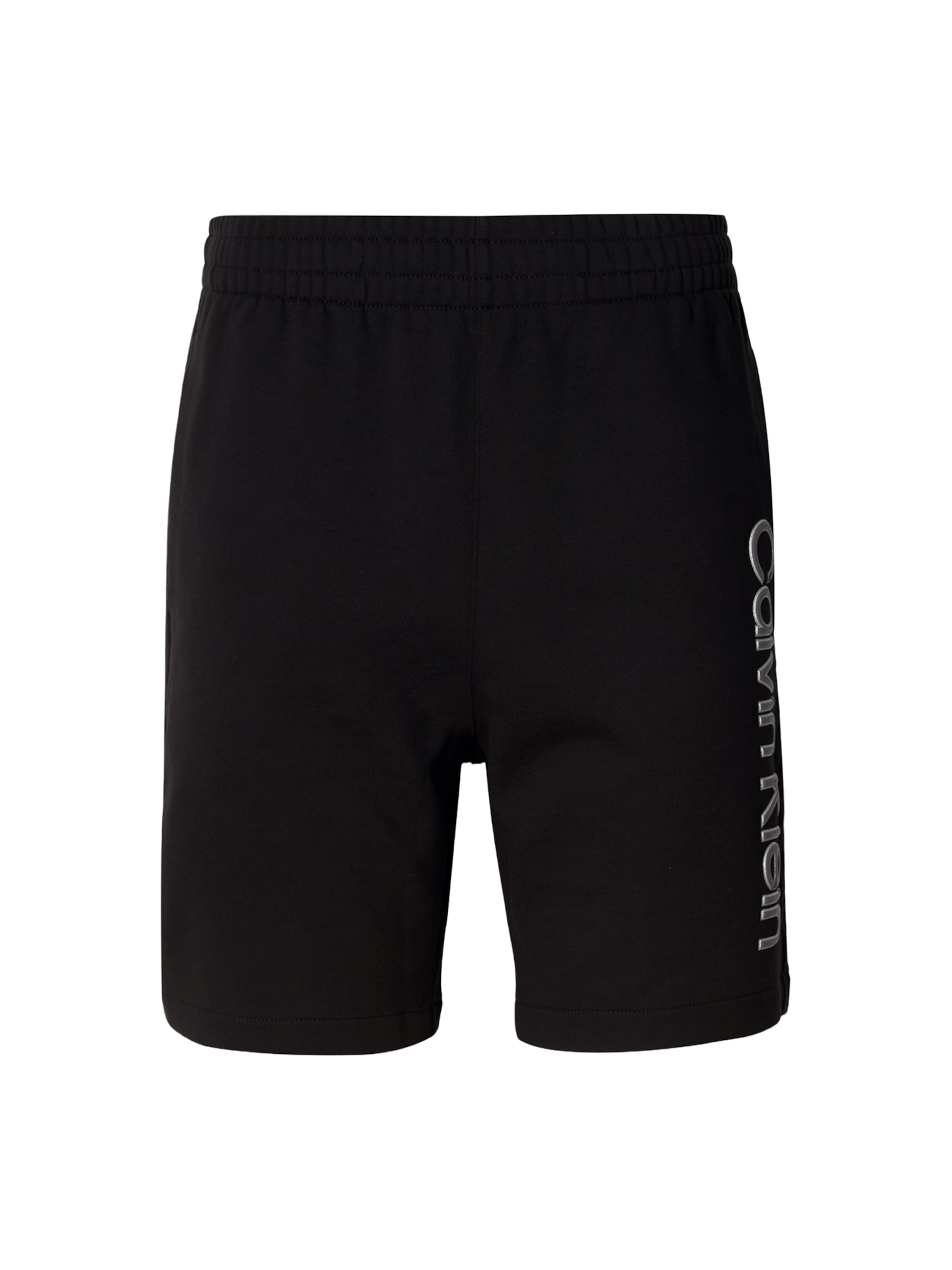 Calvin Klein Loosefit Παντελόνι σε μαύρο: μπροστά