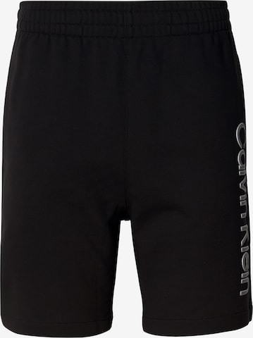 juoda Calvin Klein Laisvas Kelnės: priekis