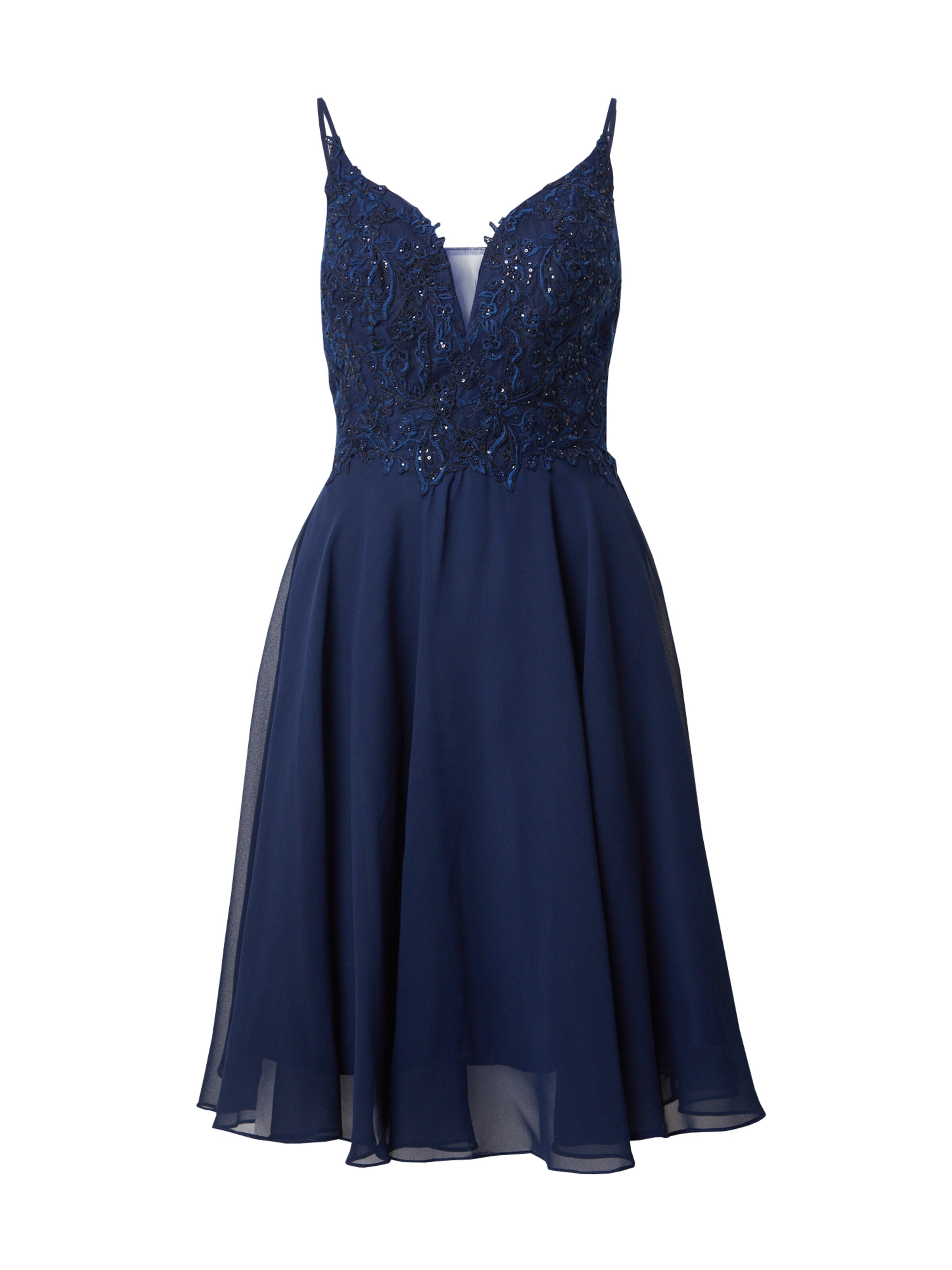 mascara Коктейльное платье в Синий: спереди