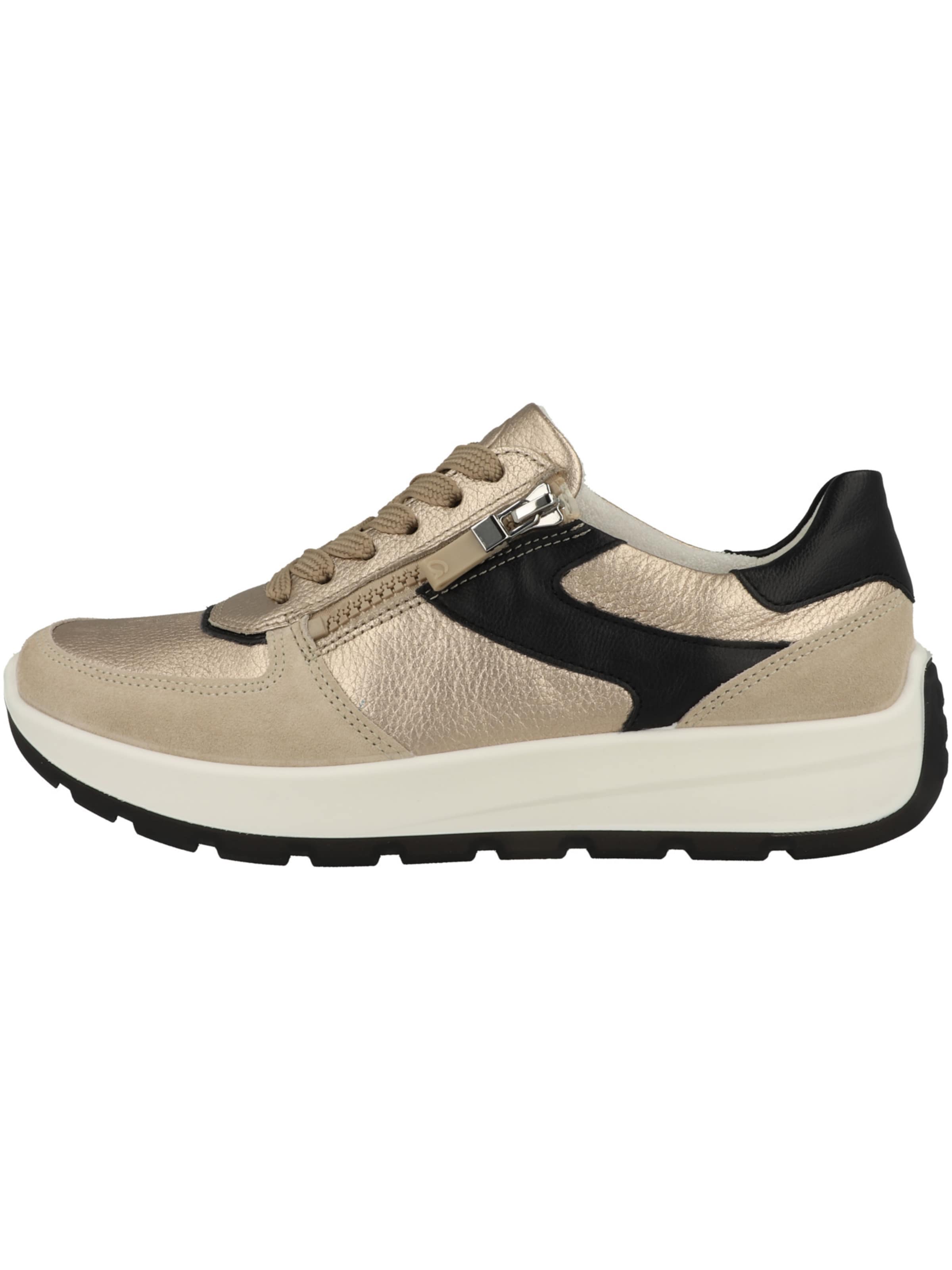 Baskets basses 'New York' ARA en or