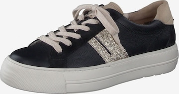 Sneaker bassa di Paul Green in nero: frontale