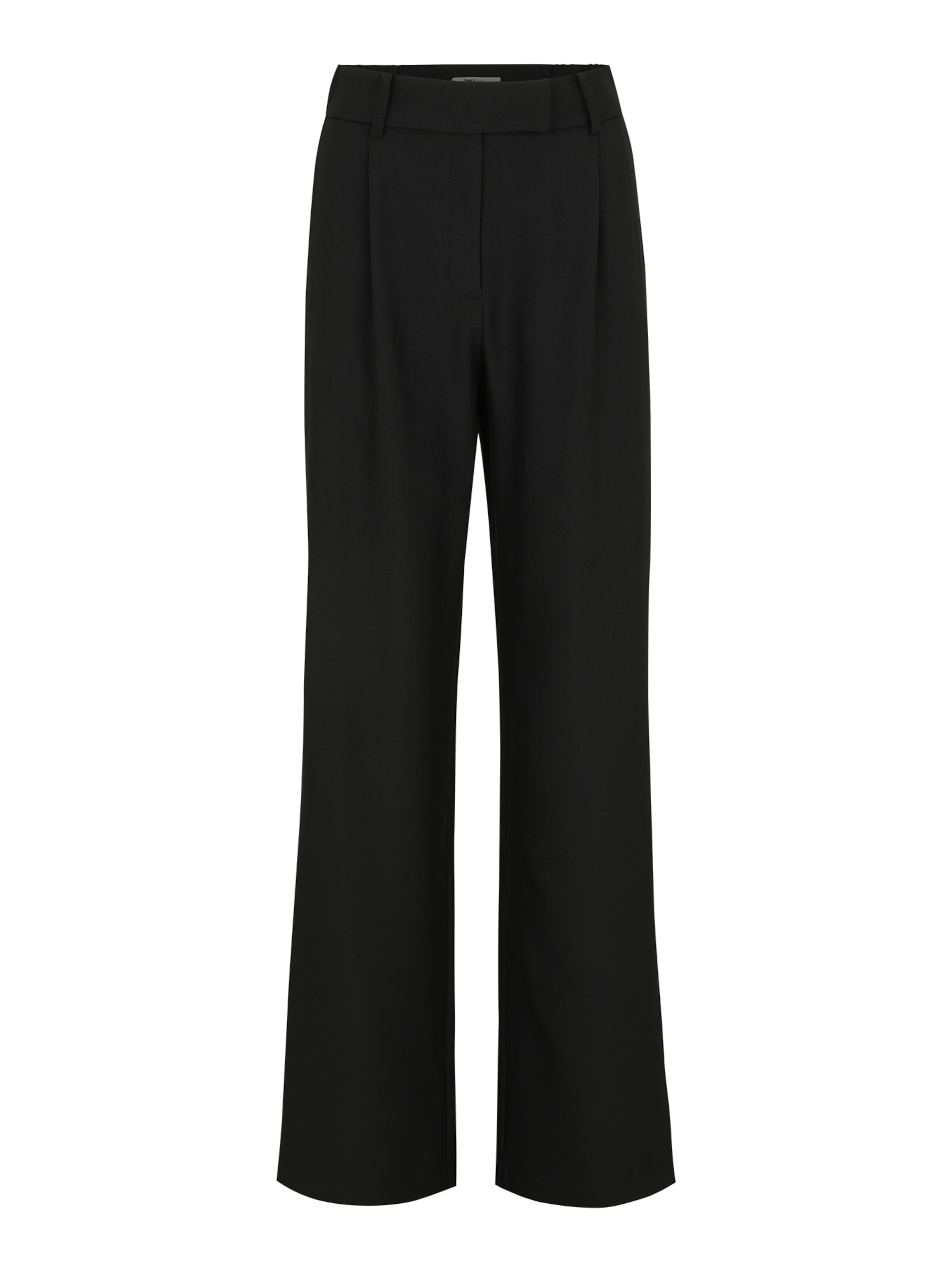 Only Tall Regular Pleat-Front Pants 'ONLLINDA' in Black: front