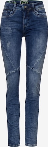 STREET ONE Slim fit Jeans in Blue: front