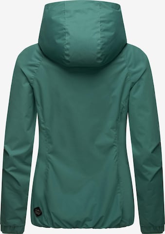 Ragwear Toiminnallinen takki 'Dizzie' värissä vihreä