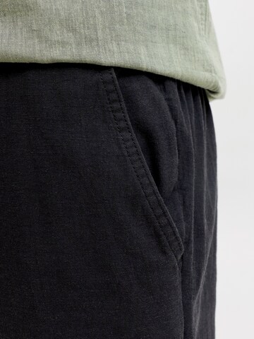 JACK & JONES - regular Pantalón chino 'JPSTOLLIE' en negro