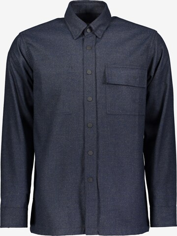 ROY ROBSON Comfort fit Button Up Shirt in Blue: front