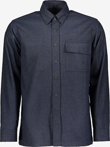 ROY ROBSON Comfort fit Button Up Shirt in Blue: front