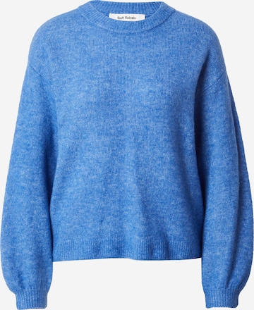 Soft Rebels Sweater 'Allison' in Blue: front