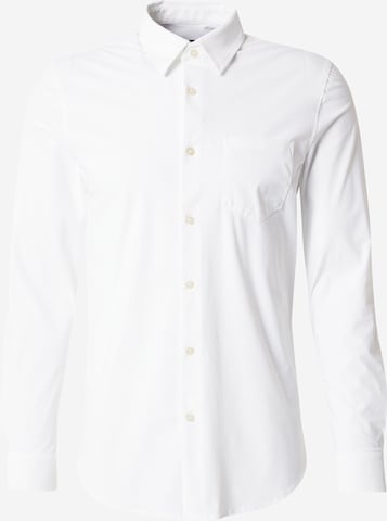 GUESS Πουκάμισο 'SUNSET' σε λευκό: μπροστά