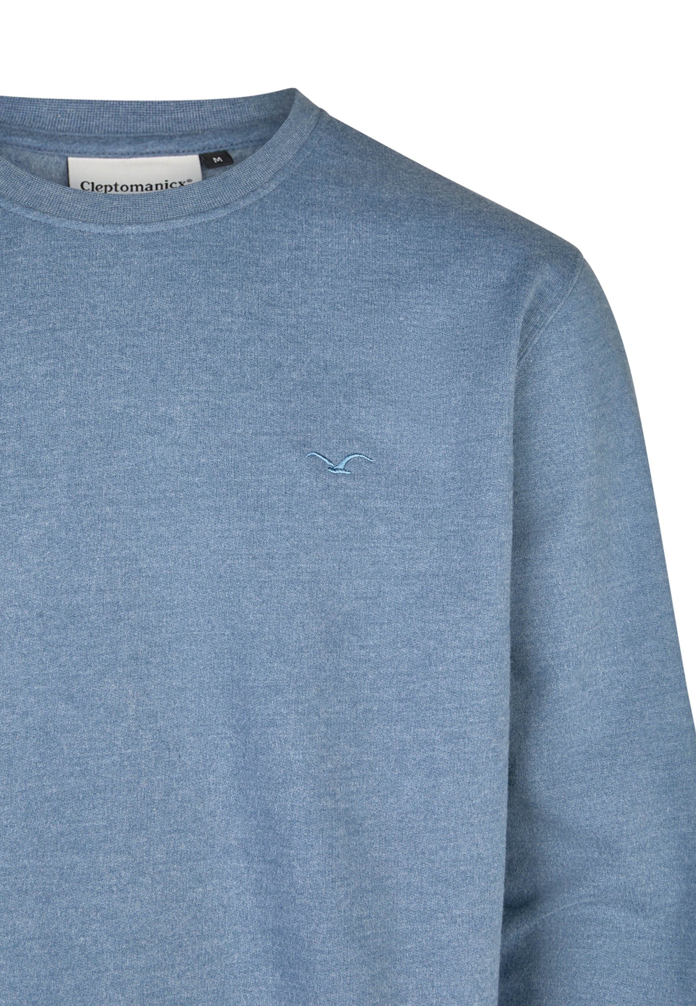 Cleptomanicx Sweatshirt 'Ligull' in Blue