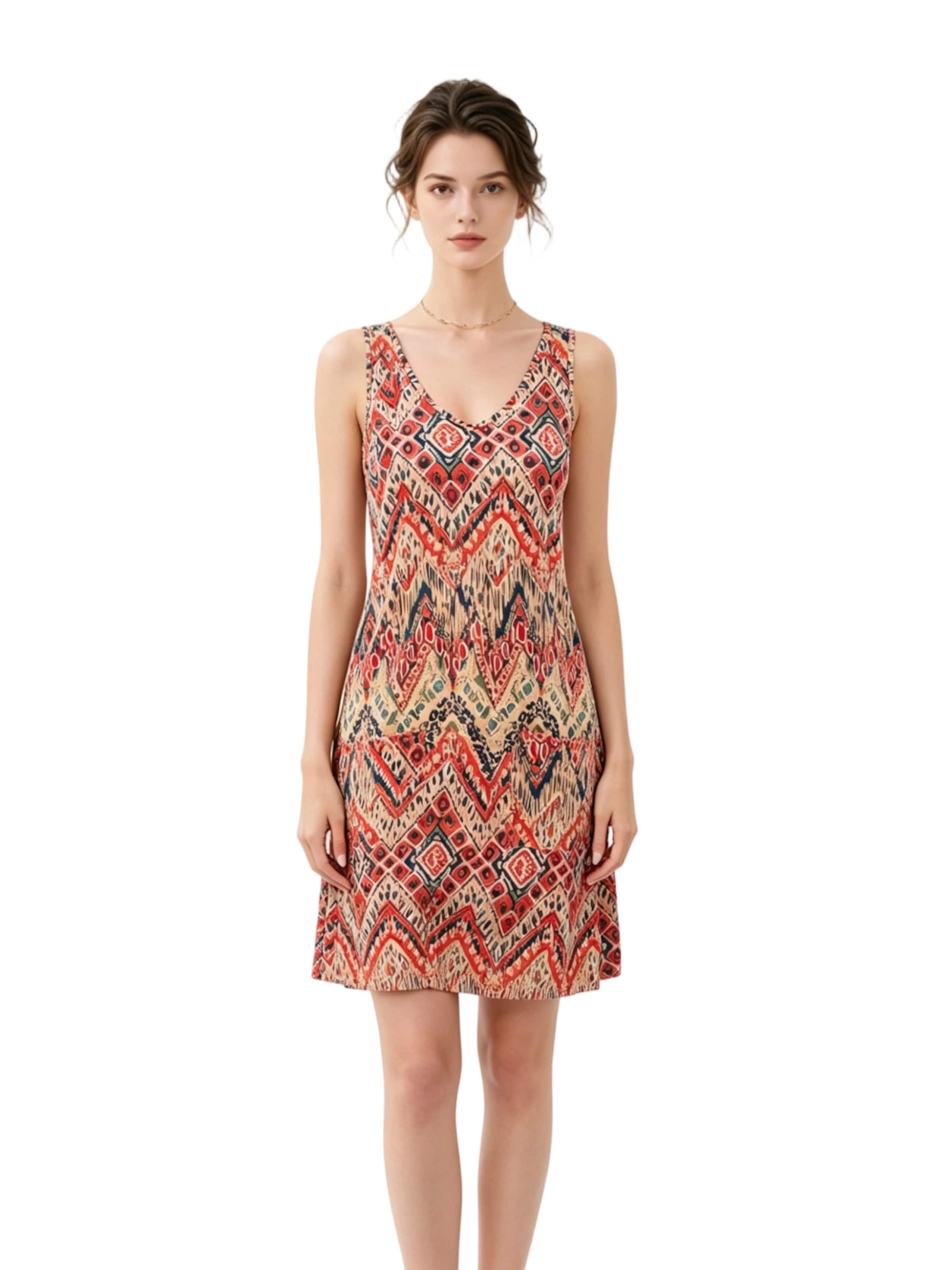 Yesfashion Kleid‌‌ in Rot: Vorderseite