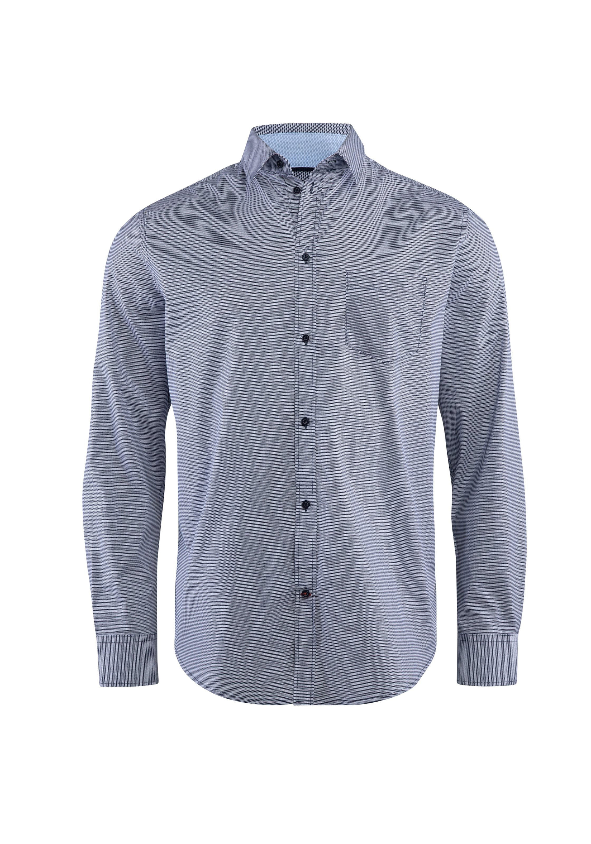 Stooker Men Regular fit Button Up Shirt 'Hugh' in Blue: front