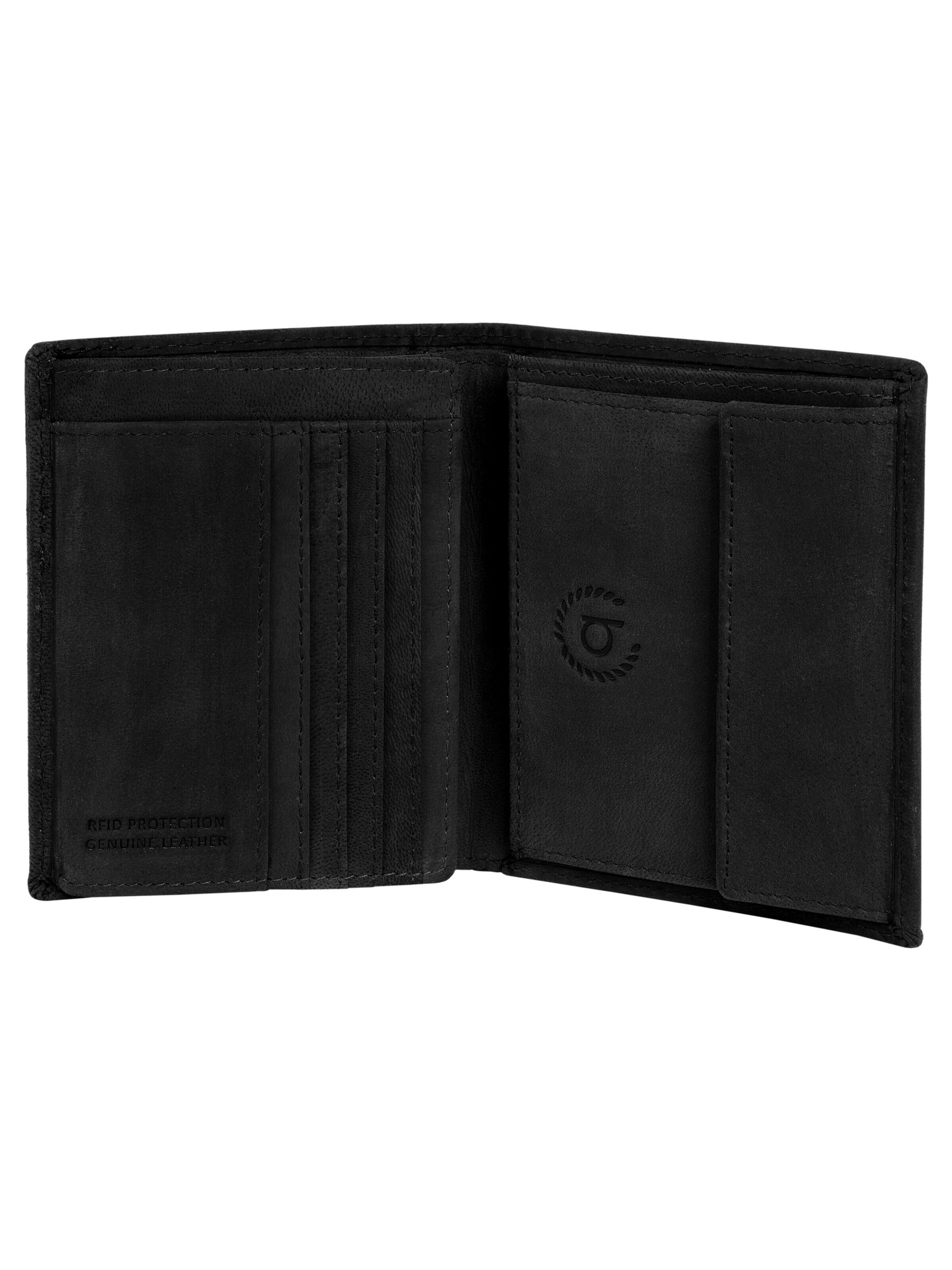 bugatti Wallet 'LUCA' in Black